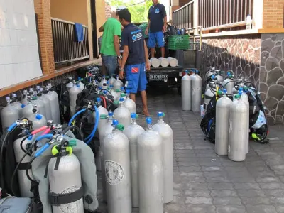 Loading Up the Air — Bali, Indonesia