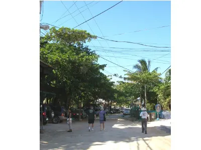The Main Drag — West End, Roatan, Honduras