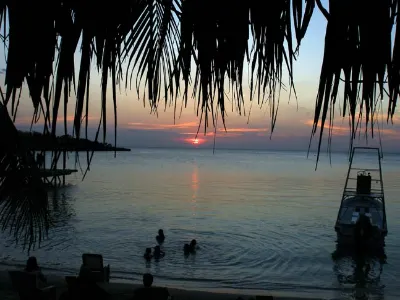 Day Winds Down — West End, Roatan, Honduras