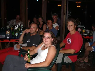 Let the Games Begin — West End, Roatan, Honduras