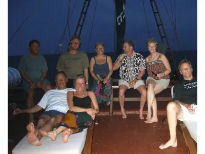 Post Dive Comraderie — Raja Ampat, Indonesia