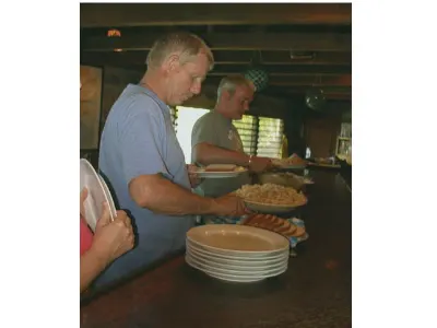 Breaking Bread — Cayos Cochinos, Honduras