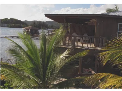 View from Waterfront Uppers — Roatan Island, Honduras – CoCo View Resort