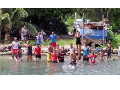 Treats for Village Kids — Roatan Island, Honduras – CoCo View Resort