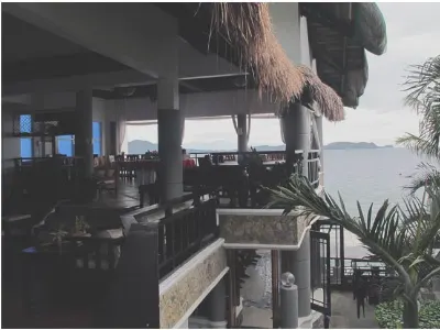 Open Air Dining — Anilao, Philippines