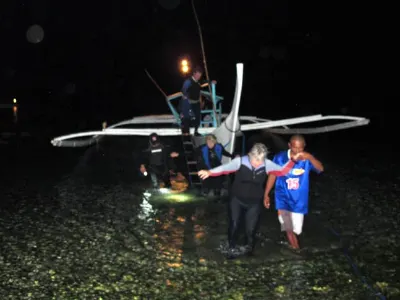 Return from Night Dive — Anilao, Philippines