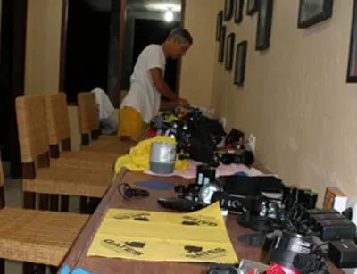The camera room