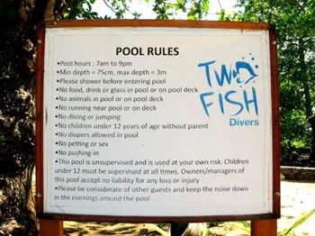 Pool rules