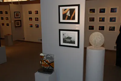 The exhibit at the Riverfront Arts Center